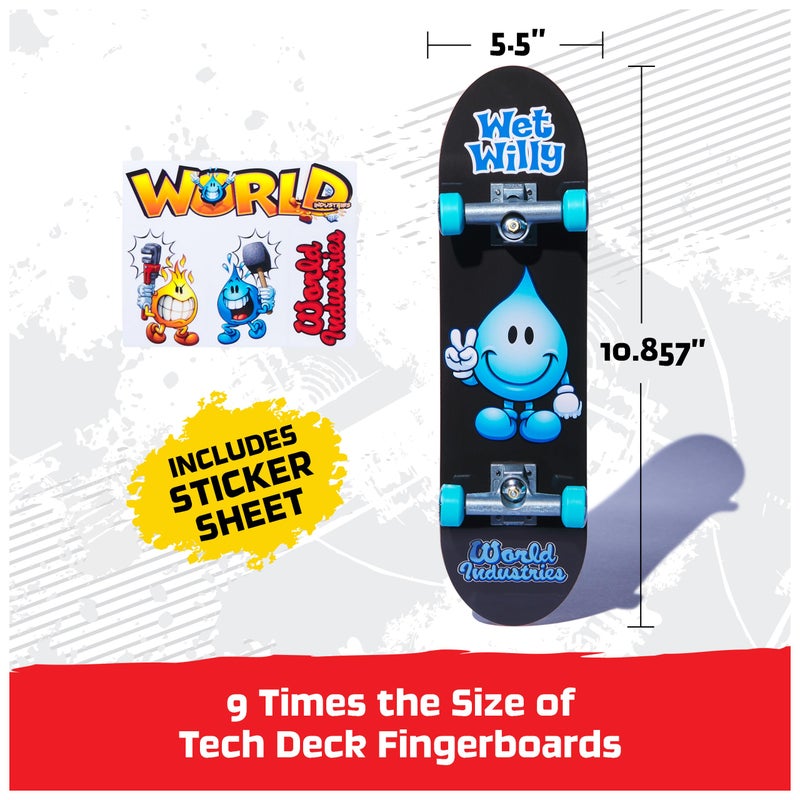 تيك ديك لوح اليد من شركة Tech Deck World Industries؛ ألعاب تزلج صغيرة أصلية للأطفال للأولاد والبنات من سن 6 سنوات فما فوق (للاستخدام اليدوي فقط) - Image 5